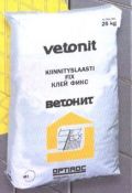 Клей для плитки Fix - Клей для плитки и керамогранита Vetonit (Финляндия)