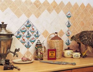 Настенная плитка Охота - Настенная керамическая плитка Сокол (Россия)